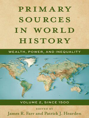 cover image of Primary Sources in World History